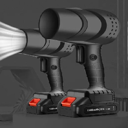 Suflanta de Aer Portabilă - Putere Mare, Fără Fir, cu 2 Acumulatori, pentru Îndepărtarea Prafului, Apei și Zăpezii - Protecție Supraincălzire